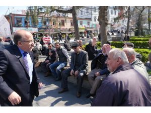 Başkanlar Gümrükçüoğlu ve Genç, referandum çalışmalarını sürdürüyor