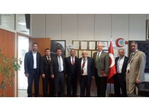 Türk Ulaşım Sen’den Gaziantep Havalimanı Başmüdürü Kırcı’ya ziyaret
