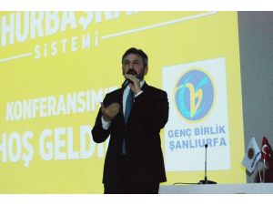 TBMM Başkanvekili Ahmet Aydın Şanlıurfa’da Cumhurbaşkanlığı sistemini anlattı