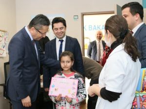 Başkan Tiryaki’den diş hastanesine ziyaret