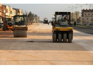 Akçakale’de 112 Acil Servis yolu asfaltlanıyor