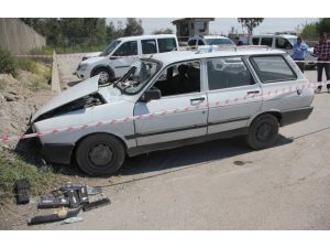 Kaza yaptı öldü, aracından kaçak sigara çıktı