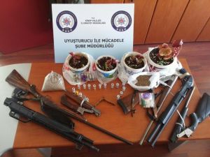 Sinop’ta uyuşturucu operasyonları