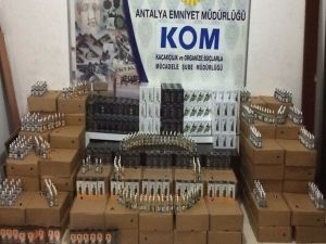 Antalya’da 1 milyon liralık elektronik sigara ele geçirildi