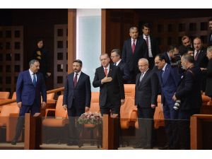 Cumhurbaşkanı Erdoğan: "Tartışmalar üzerine değil, barış üzerine bina edin"