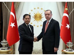 Cumhurbaşkanı Erdoğan, Tayland Büyükelçisi Chirapant’ı kabul etti