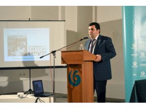 Kırklareli Üniversitesi Öğretim Üyesi Karakuş, Makedonya’da "Yahya Kemal Beyatlı" konulu konferans verdi