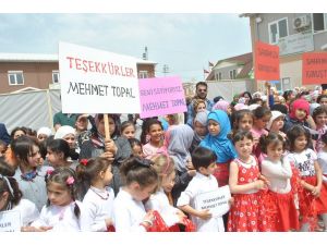 Mehmet Topal, Suriyeli yetim çocukları sevindirdi