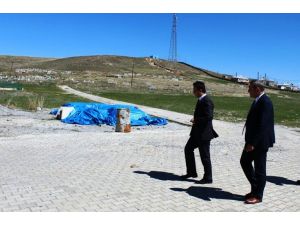 Çaldıran Kaymakamı ve Belediye Başkan Vekili Dündar’dan asırlık mezara ziyaret