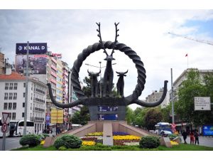 Ankara’daki Hitit Güneş Kursu Anıtı’nın Çorum’a getirilmesi için çalışma başlatıldı