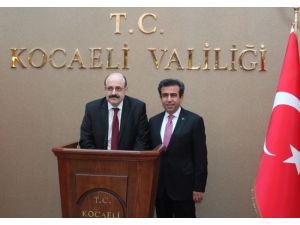 YÖK Başkanı  Yekta Saraç, Kocaeli Valiliğini ziyaret etti