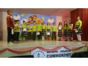 Hisarcık Cumhuriyet İlkokulunda yıl sonu şenliği