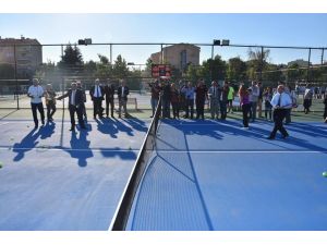 Başkan Albayrak Çorlu’da tenis kompleksi açılışına katıldı