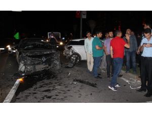 Şanlıurfa’da zincirleme trafik kazası: 4 yaralı