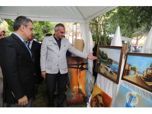 Kırkpınar Kültür Merkezi sergisi açıldı