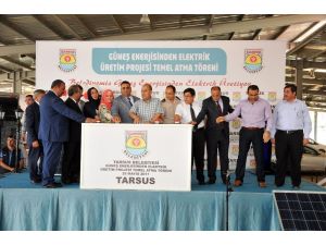 Tarsus Belediyesi güneş enerjisinden elektrik üretecek