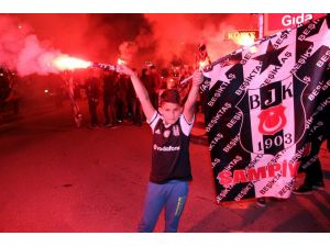 Nevşehir’de binlerce taraftar Beşiktaş’ın şampiyonluğunu kutladı