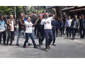Başkent’te Gülmen ve Özakça eylemine polis müdahalesi: 3 gözaltı