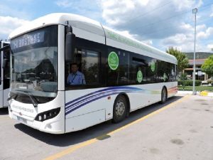 Büyükşehir Elektrikli Otobüsleri Test Ediyor