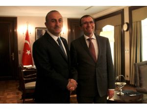 Bakan Çavuşoğlu BM Genel Sekreteri Kıbrıs Özel Danışmanı Eide’yi kabul etti