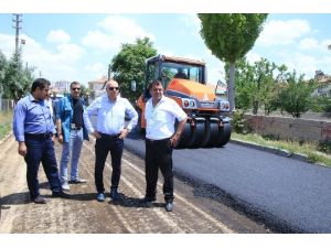 Karaman Belediyesinde asfalt çalışmaları