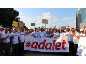 Adalet yürüyüşüne CHP Gaziantep İl Teşkilatı’ndan destek