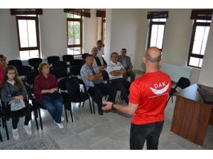 DAK ve Odunpazarı Kent Konseyi İşbirliği ekibinden ’Afet Bilinci’ eğitimi