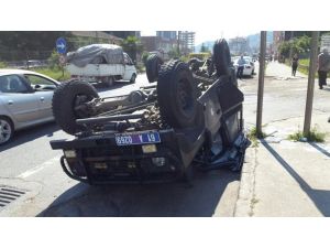 Özel hareket polisleri kaza yaptı: 7 yaralı