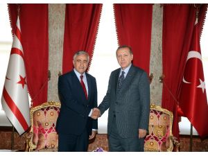 Cumhurbaşkanı Erdoğan, KKTC Cumhurbaşkanı Mustafa Akıncı ile görüştü