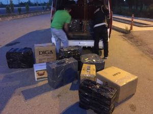 Samsun’da 8 bin 150 paket kaçak sigara ele geçti