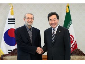 İran İslami Şura Meclisi Başkanı Laricani, Güney Kore Başbakanı ile görüştü