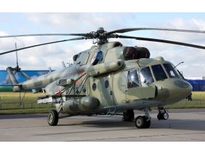 Rusya Pasifik filosu Mi-8MT helikopteri dokuz bin kilometre uçtu