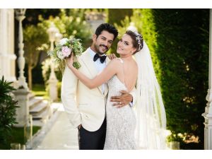 Burak Özçivit ve Fahriye Evcen dünya evine girdi
