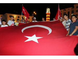 Yozgat’ta demokrasi nöbeti
