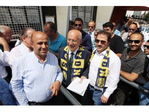 Ankaragücü’ne ilk kombine desteği Başkan Yaşar’dan