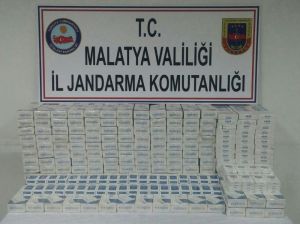 Malatya’da 2 bin karton kaçak sigara ele geçirildi