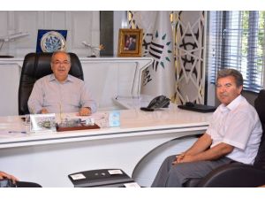 Şambayat Belediye Başkanı Arıcı’dan  Başkan Kutlu’ya ziyaret