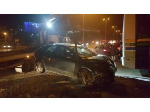 Zonguldak’ta halk otobüsü otomobille çarpıştı: 2 yaralı