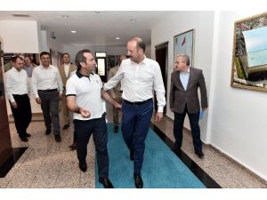 Bingöl Valisi Mantı, Başkan Akgül’ü ziyaret etti
