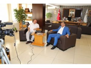 Başkan Akdoğan, Kanal A Televizyonunun konuğu oldu