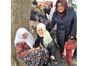 AK Partili kadınlar çalışmalarını sürdürüyor