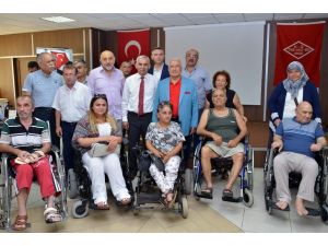 Mersin’deki engellilere Alman gurbetçilerden şefkat eli