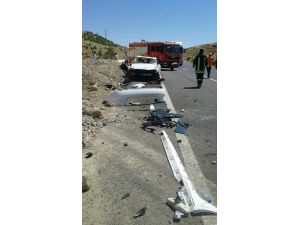 Mardin’de trafik kazası: 2 ölü, 1 yaralı