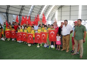 Erdemli Spor’dan şehit Ömer Halisdemir anısına yaz futbol okulu