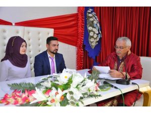 Sorgun’da yılın ilk 7 ayında 293 nikah kıyıldı