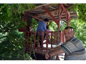 Doğayla baş başa tıraş keyfi