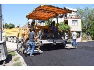 Düzce Akpınar Mahallesi asfaltlanıyor