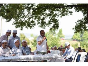 Başkan Üzülmez Avluburun’a misafir oldu