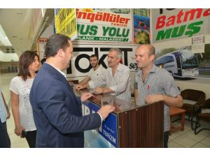 Eryılmaz, DİŞTİ’de incelemelerde bulundu