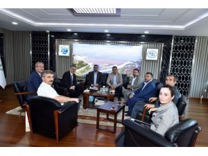 Nevşehir heyeti  İller Bankası ve DSİ’yi ziyaret etti